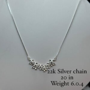 ২২ ক্যারেট সিলভার  চেইন – 20 ইঞ্চি / 6.0.4 গ্রাম